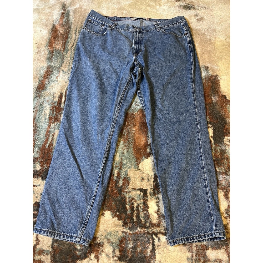 Vintage Levis 550 Jeans Mens‎ 40x30 Blue Faded Denim Tapered Leg Relaxed Fit